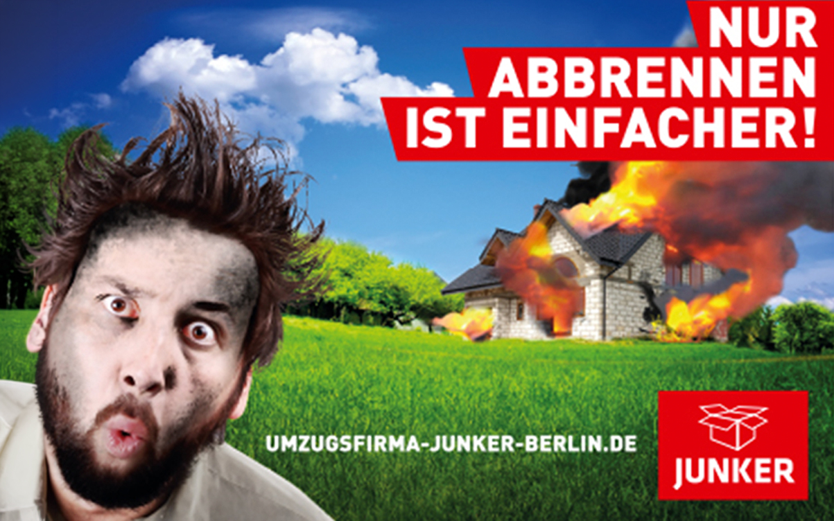 JUNKER Umzüge – Corporate Design & Logo Entwicklung