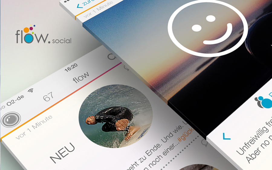 flow – UI/UX Design & Webdesign Projekt